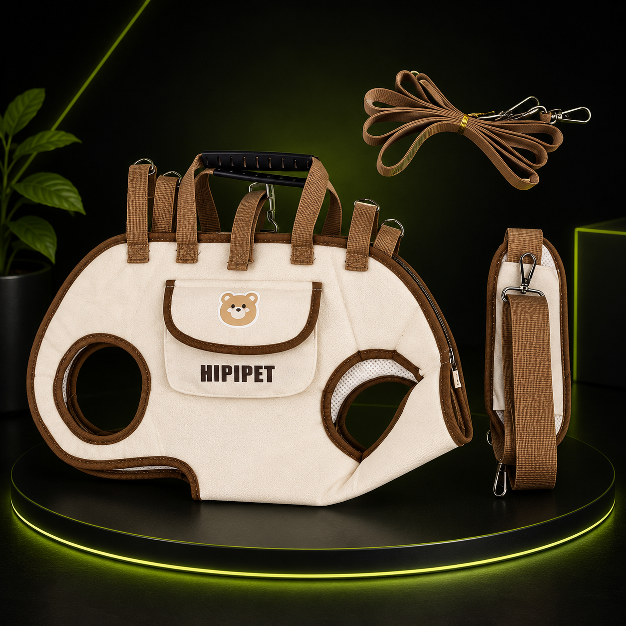 Breathable Dog Harness Backpack