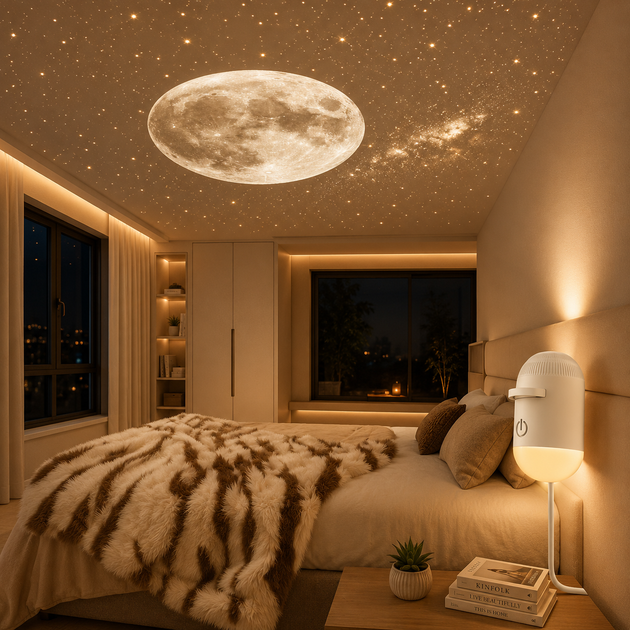 Mini Star Galaxy Projector 5 Slides